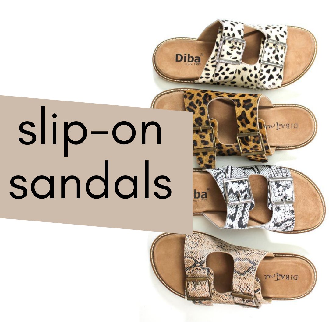 Slip On Sandals Diba Shoes